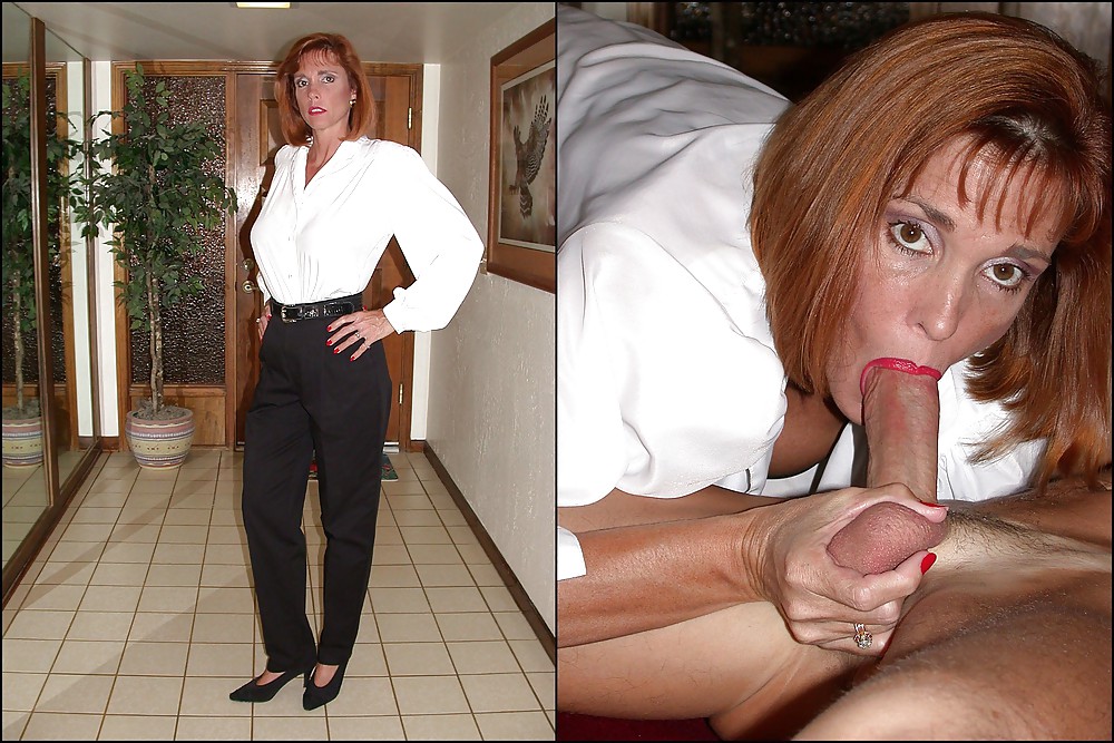 Before after blowjob 01 incl. dressed undressed facials #8431031