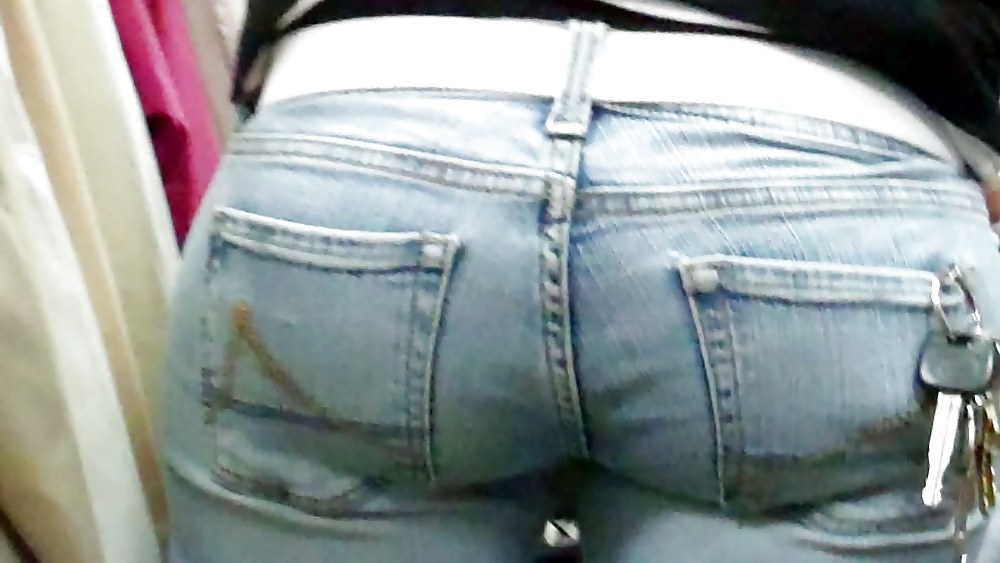 Tight sexy butt & ass in jeans  #8464729