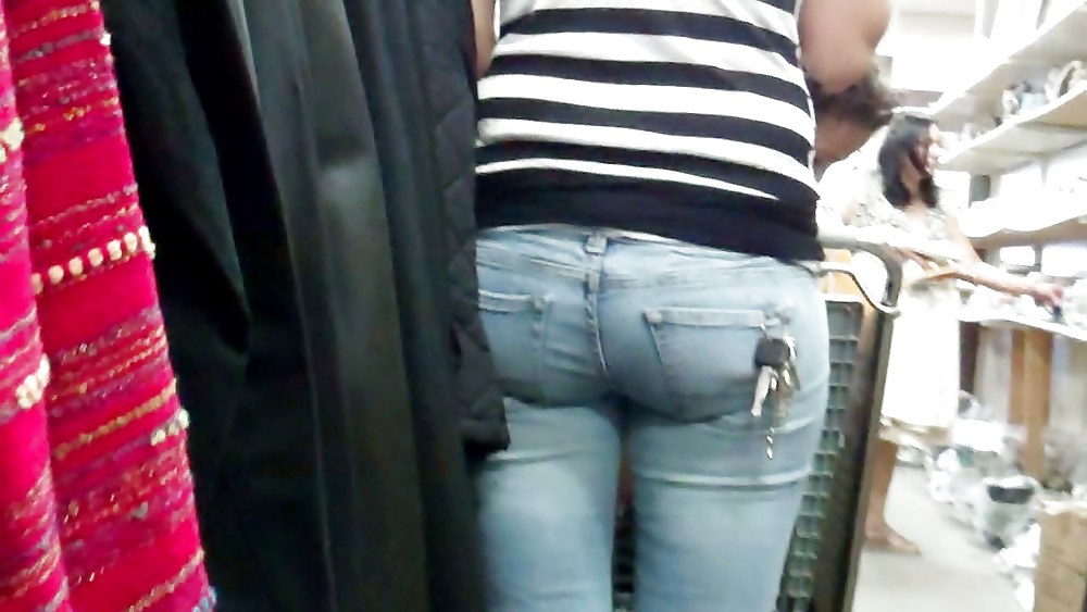 Tight sexy butt & ass in jeans  #8464735