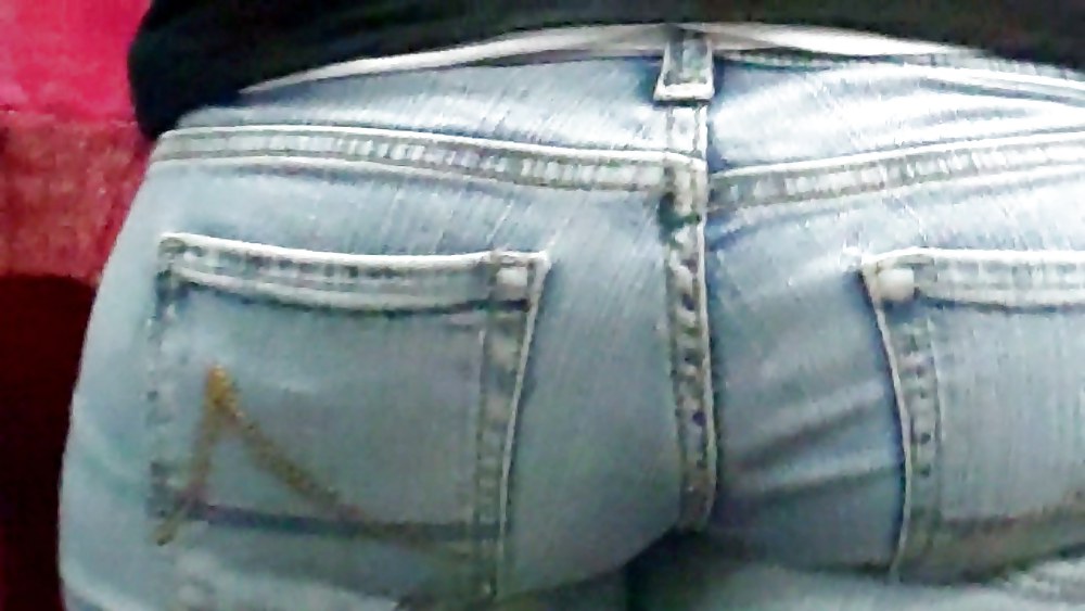 Tight sexy butt & ass in jeans  #8464793