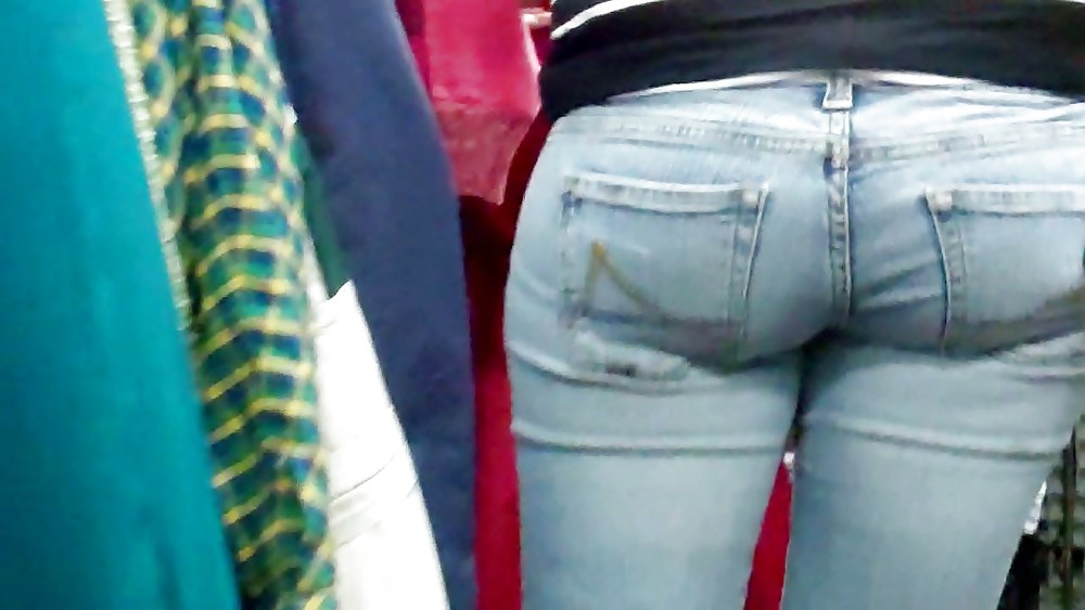 Tight sexy butt & ass in jeans  #8464908