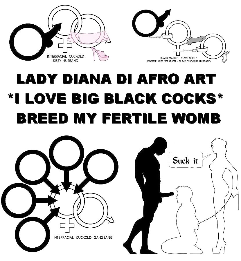 Dame Diana Di Afro Kunst Mit Bbc & My Hahnrei Leo Wikinger #20059167
