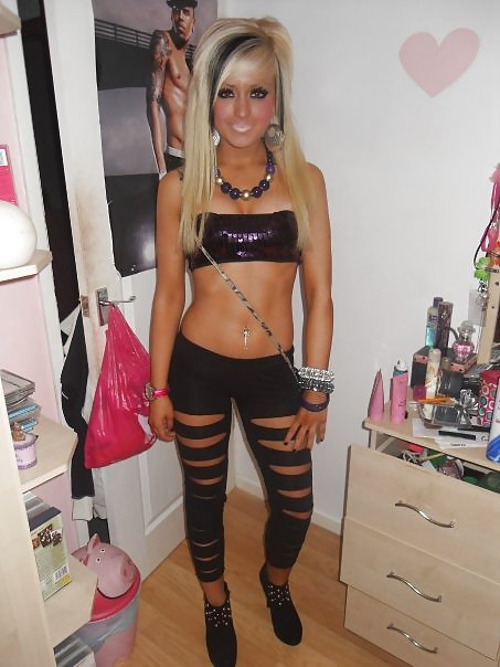 Random dirty british UK chav sluts slags and uni whores 3 #13089881
