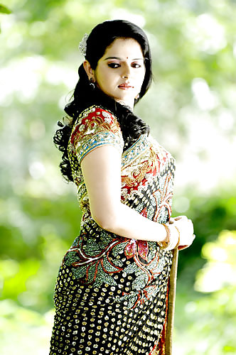 Sexy Indien En Sari Noir #13265878