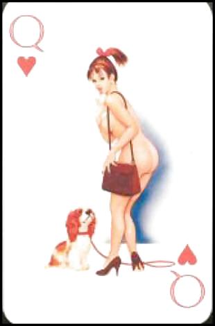 Erotic Playing Cards 3 - Pin-up Mix c. 1950 for SMICHAELS #9640355