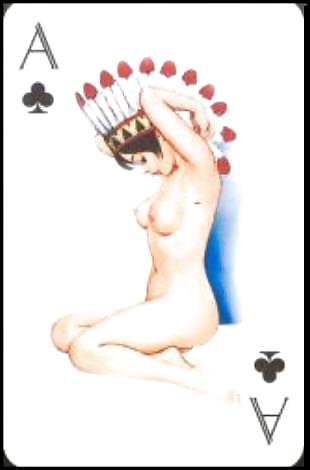 Erotic Taking half in Playing cards 3 - Pin-up Combine c. 1950 for SMICHAELS #9640362