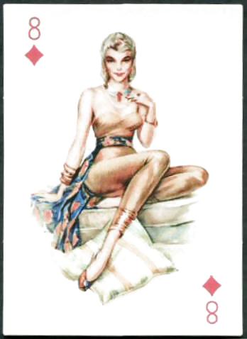 Erotic Playing Cards 3 - Pin-up Mix c. 1950 for SMICHAELS #9640386