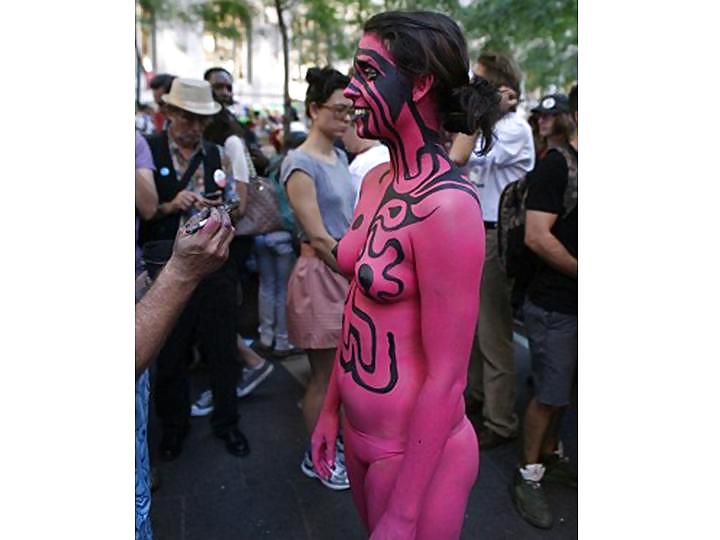 Nude Painted Ladies in Public Fetish Gallery 13 #22210612