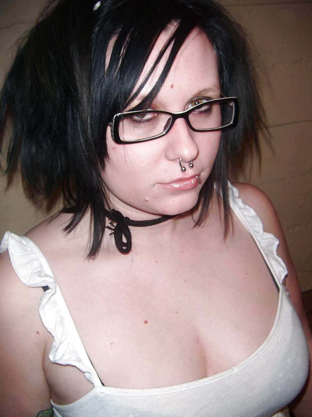 Chubby EMO hottie getting naked #4370580