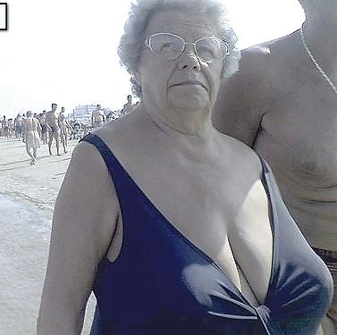 Granny bbw beach 3 #6180402