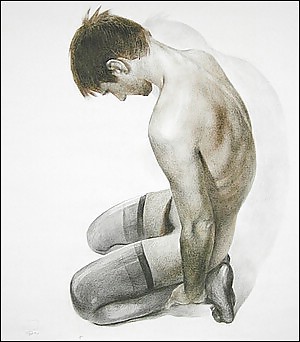 Si, soy un chico al que le gustan las medias de nylon
 #12492829