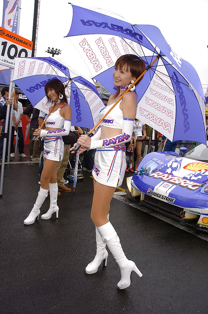 Japanische Grid-Girl-auf Der Strecke (1) #7668187