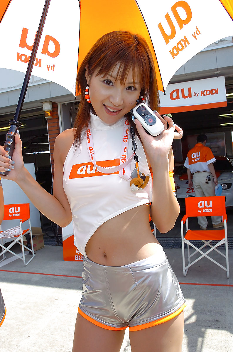 Japanische Grid-Girl-auf Der Strecke (1) #7668380