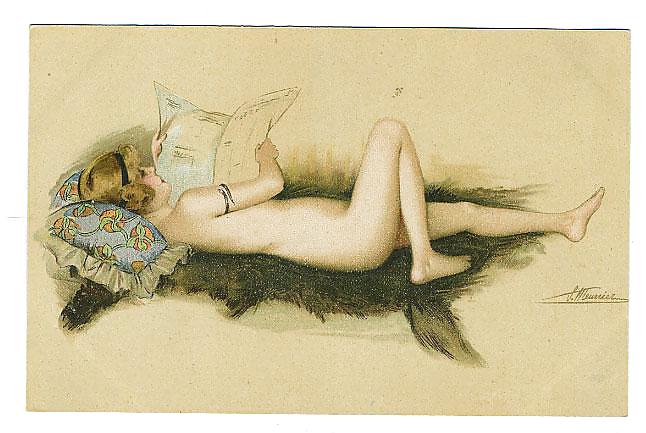 テーマ別描きおろしアート5 - minxgirlのためのフランスのポストカード(3)
 #13248142