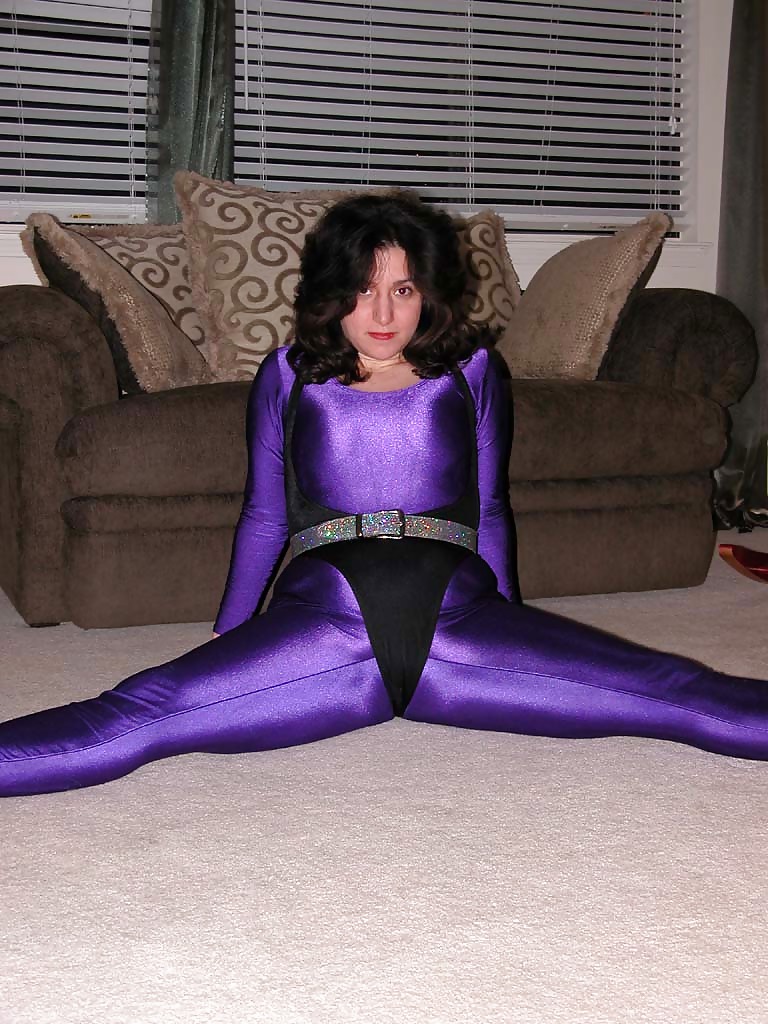 Purple catsuit #9192432