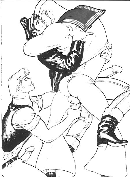 Tearoom Orgy  by Tom of Finland #18708885
