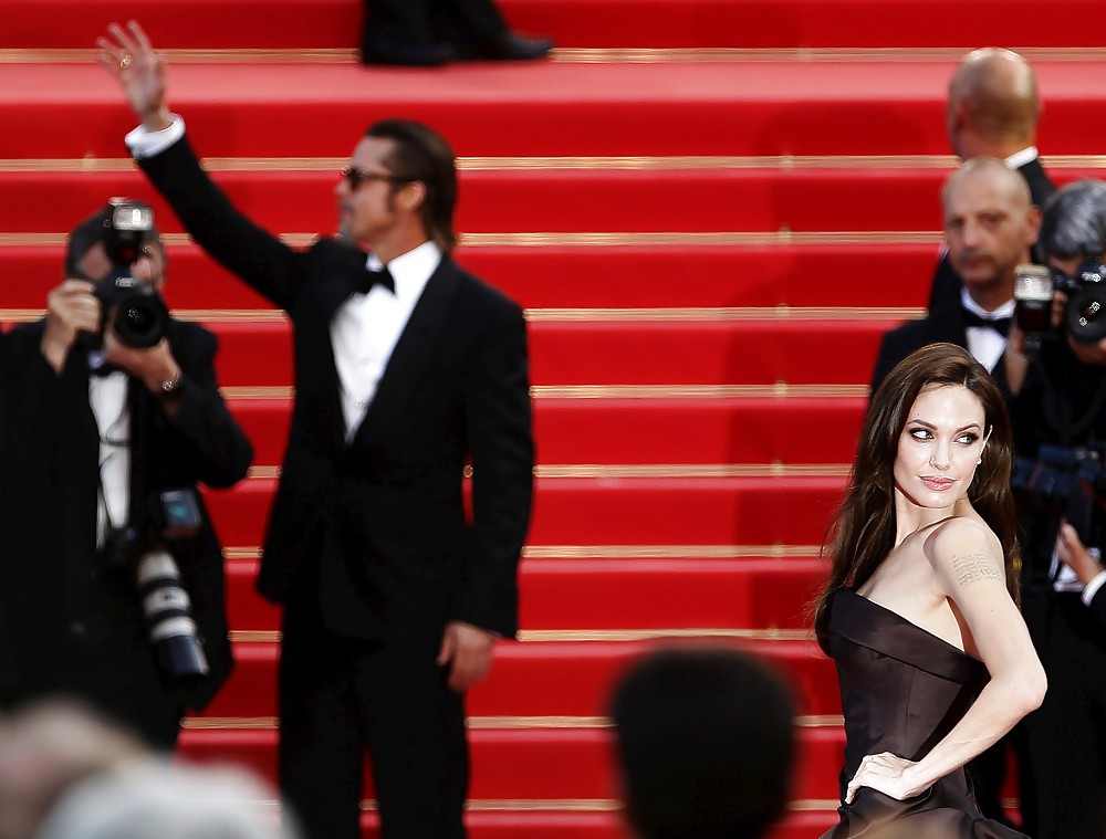 Angelina Jolie Tree of Life screening in Cannes #3837078