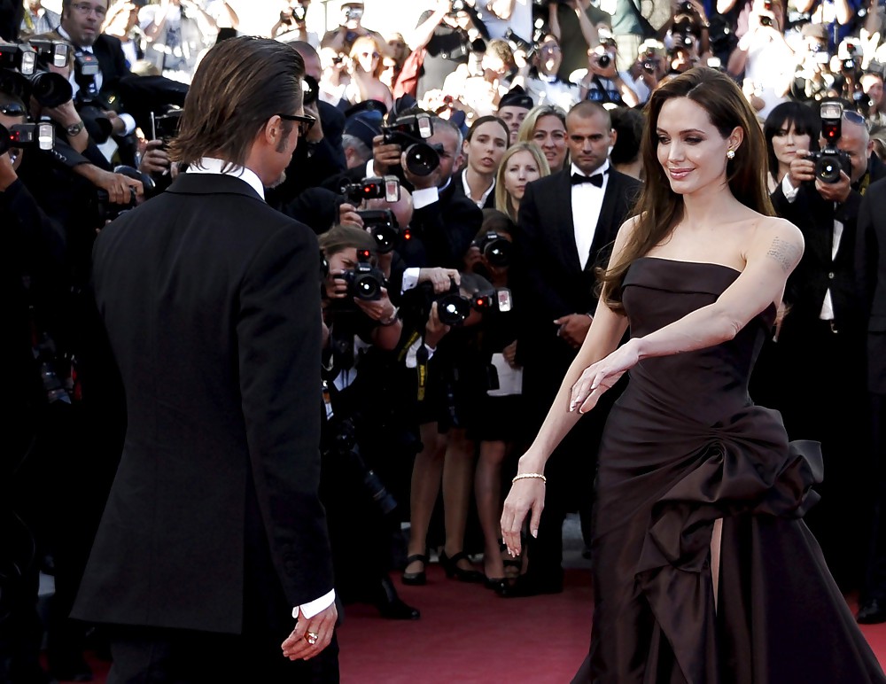 Angelina Jolie Tree of Life screening in Cannes #3837191