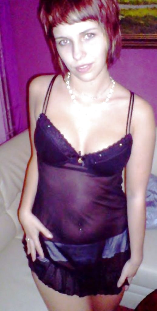 Private pics of a cute German short-haired teen girl #19155652