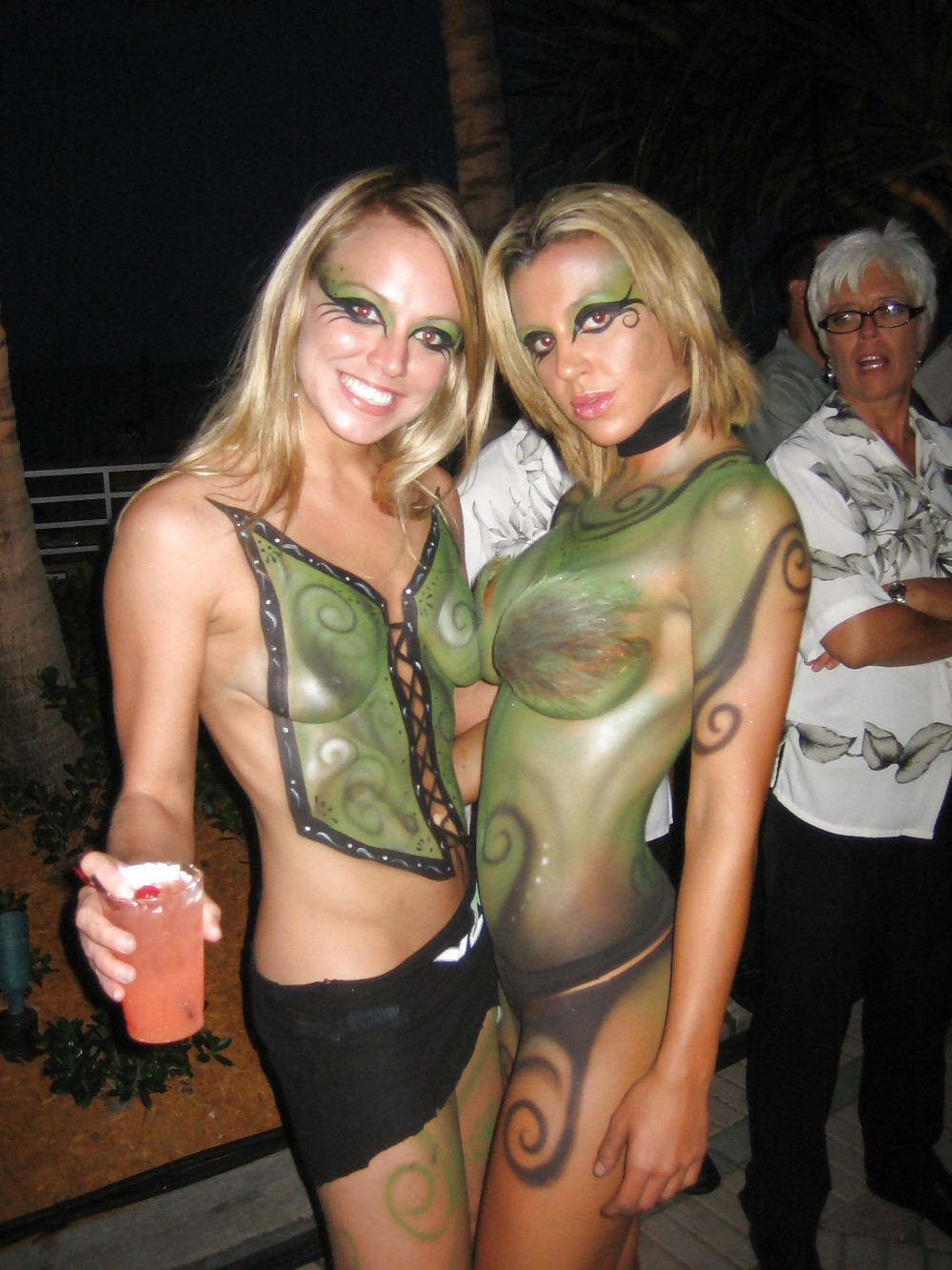 Nice body-painted girls #13046105
