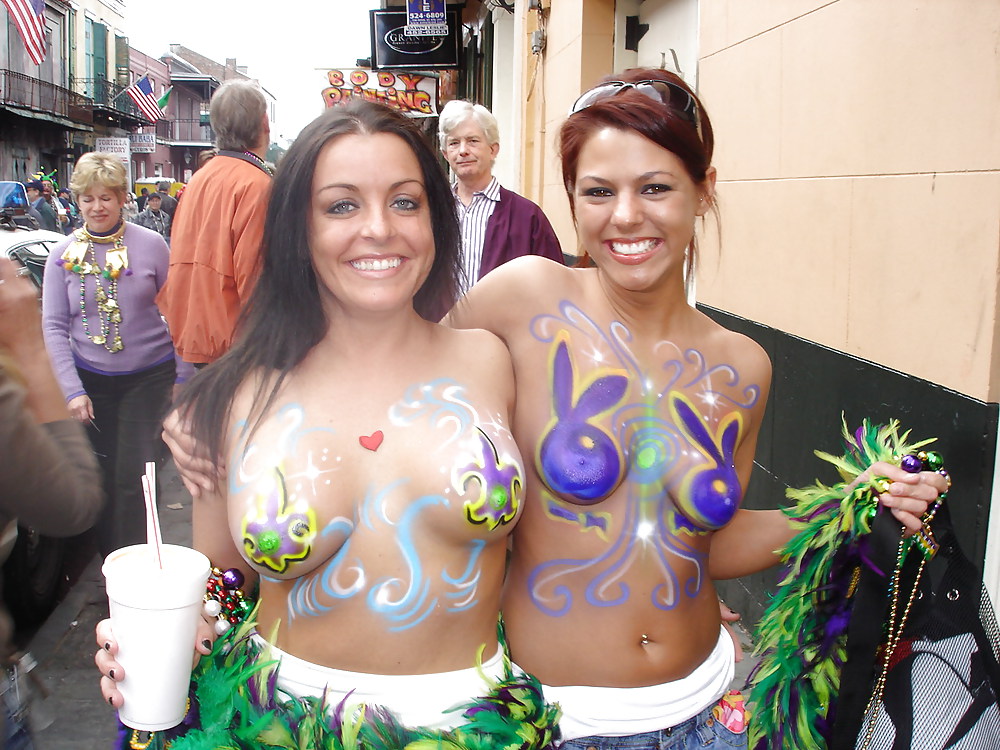 Nice body-painted girls #13046142