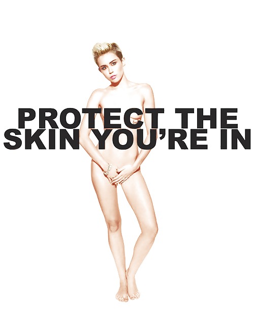 Photoshoot Sexy Miley Cyrus Nue Pour Le Cancer De La Peau Juillet 2013 #21058649