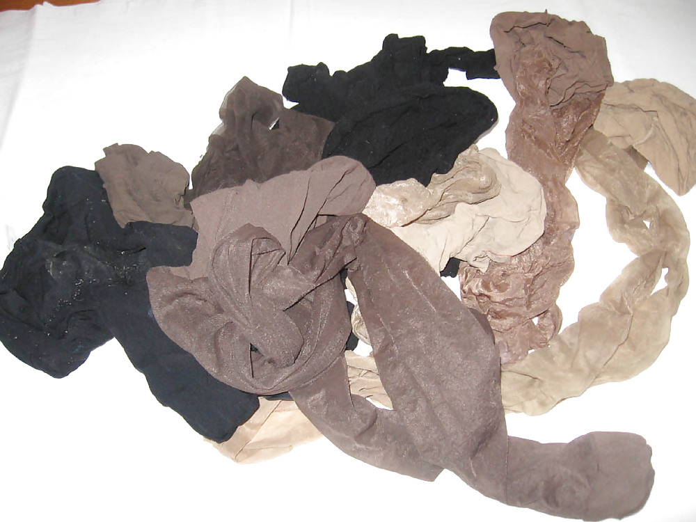 Collection of thrown pantyhose #3408684