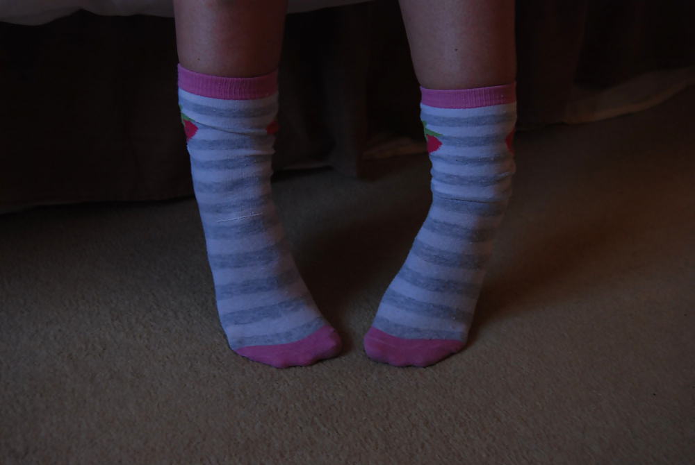 Sexy feet in cute socks #4206867