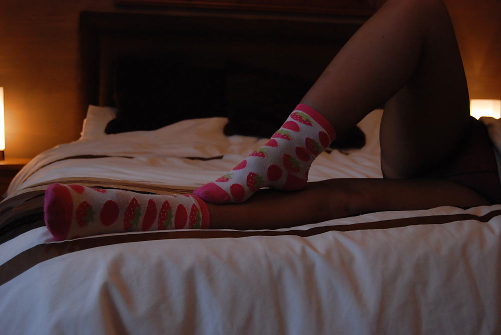 Sexy feet in cute socks #4206890