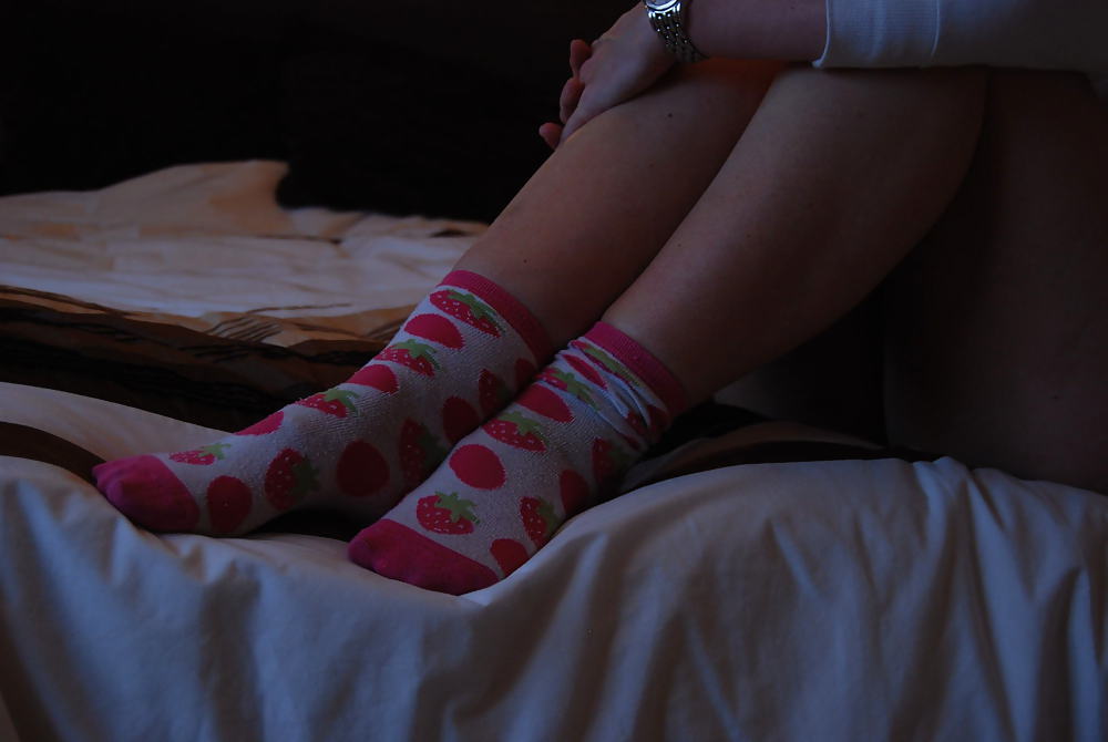 Sexy feet in cute socks #4206904