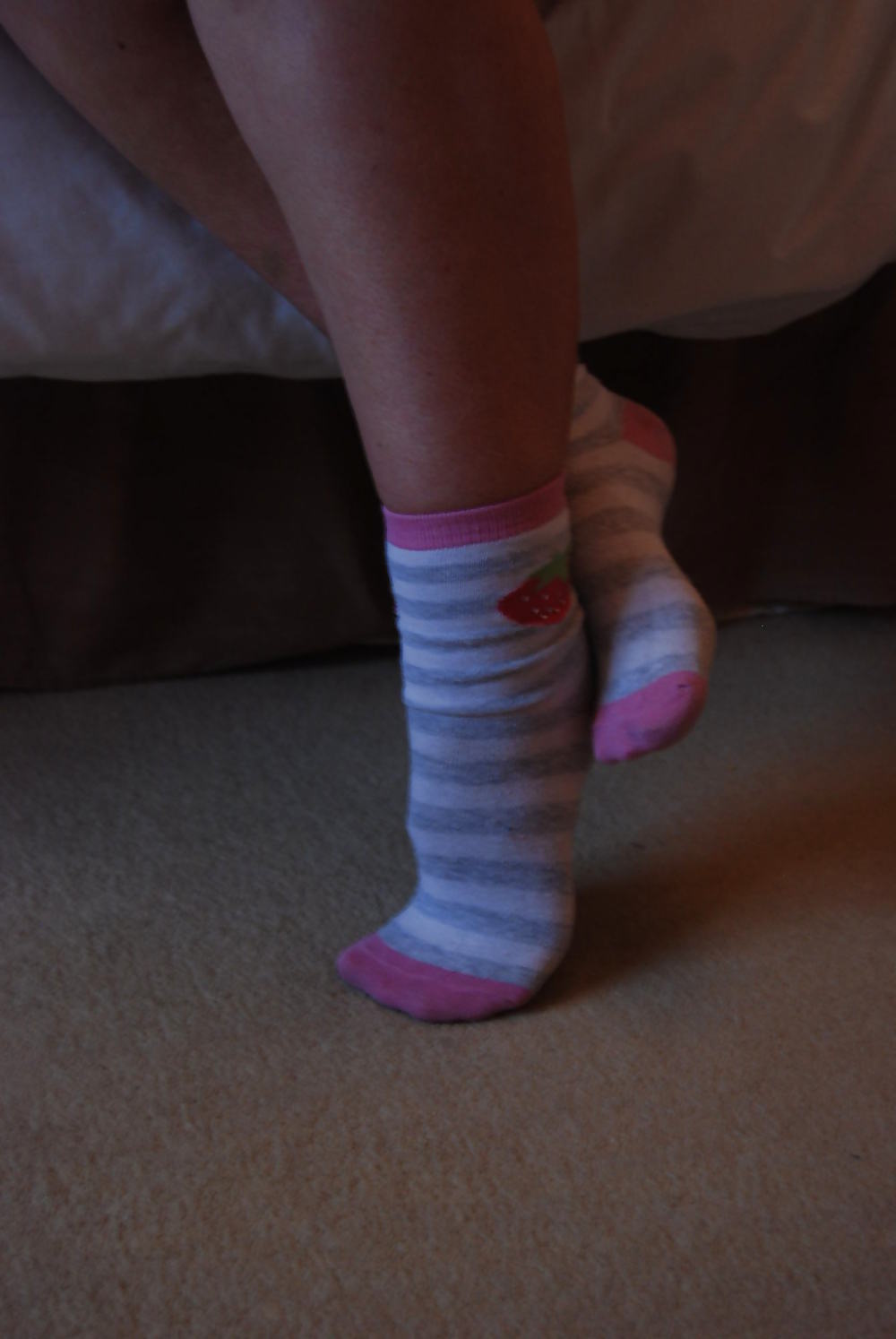 Sexy feet in cute socks #4206924