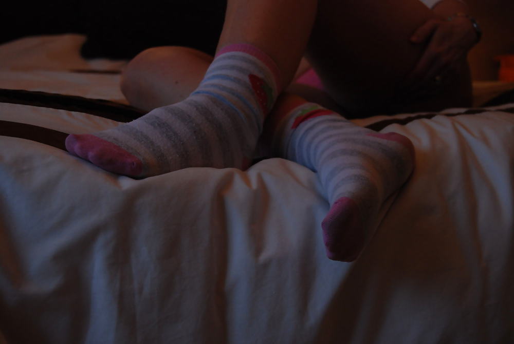 Sexy feet in cute socks #4206937