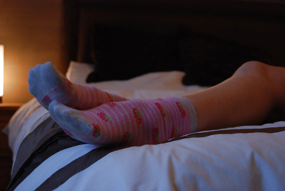 Sexy feet in cute socks #4206966