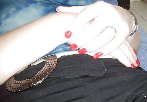 Red nails !! #13660294