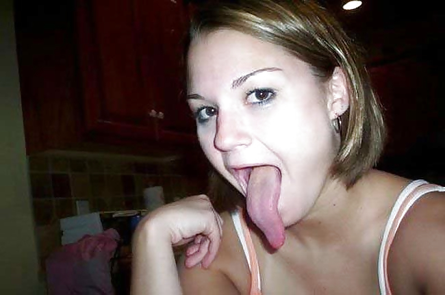 Chicks With Freakishly Long Tongues