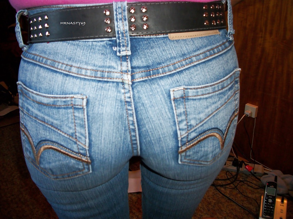 Wifes Ass In Tight Denims #9652551