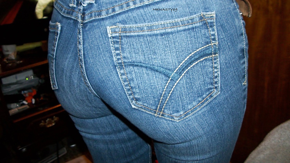 Wifes Ass In Tight Denims #9652627