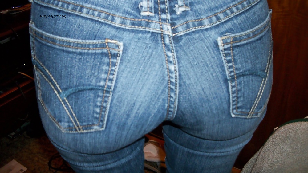 Wifes Ass In Tight Denims #9652755