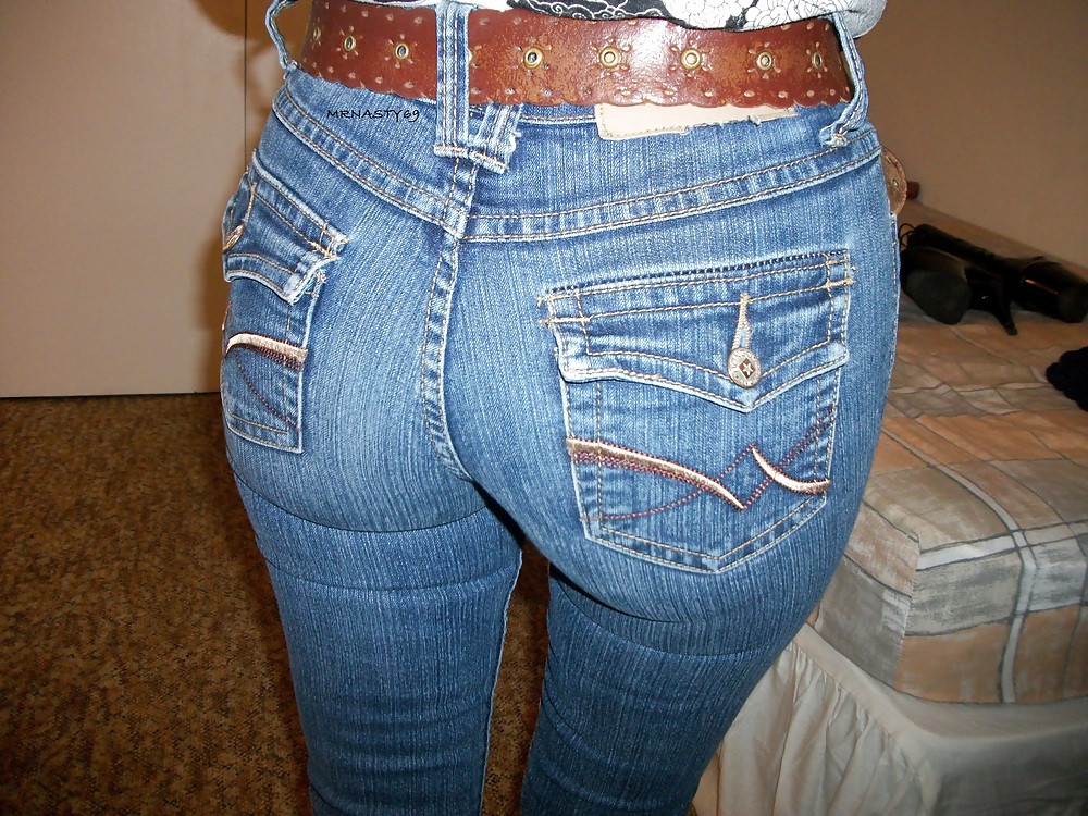 Wifes Ass In Tight Denims #9652768