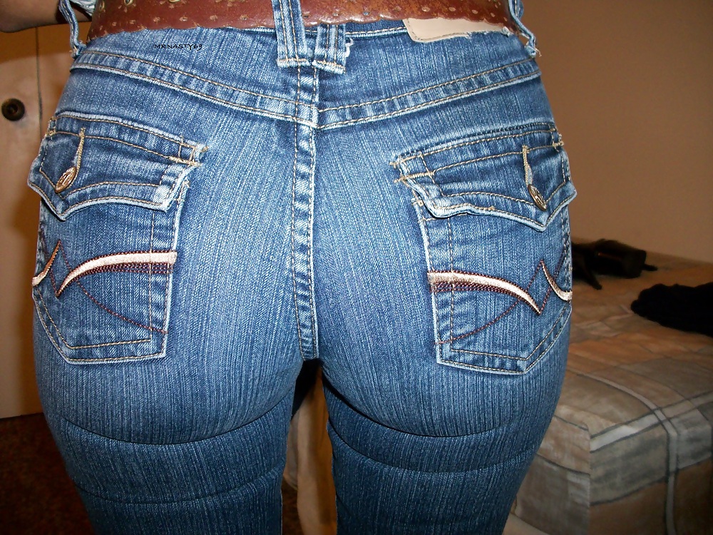 Wifes Ass In Tight Jeans #9652790