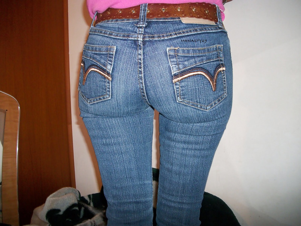 Wifes Ass In Tight Jeans #9652839