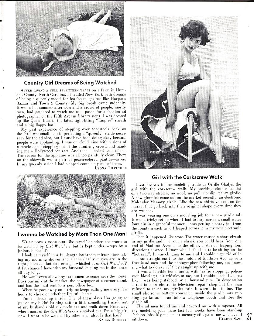 Vintage Magazines The Girl Watcher - 1959 June #2141052