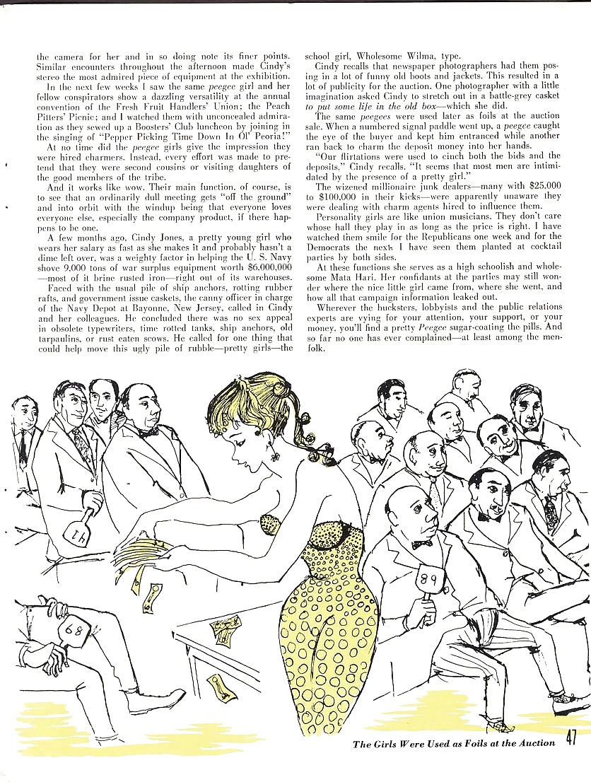 ヴィンテージ雑誌 the girl watcher - 1959年6月号
 #2141104