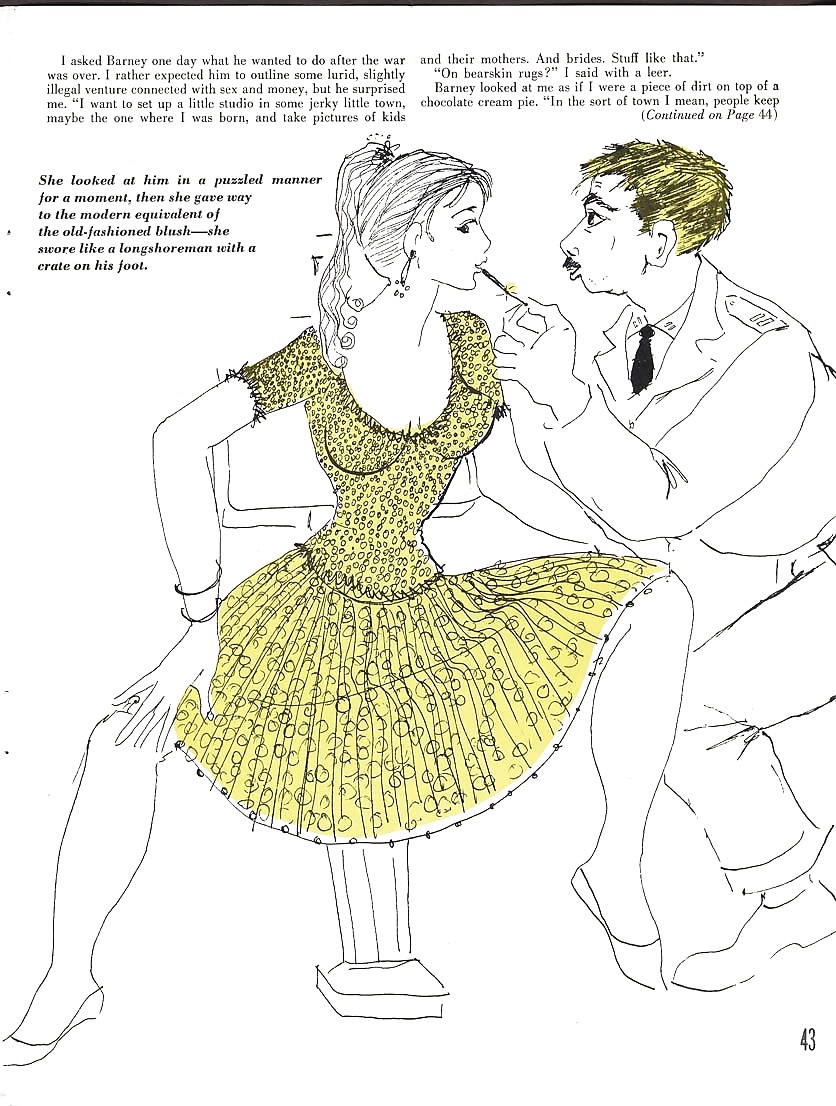 ヴィンテージ雑誌 the girl watcher - 1959年6月号
 #2141143
