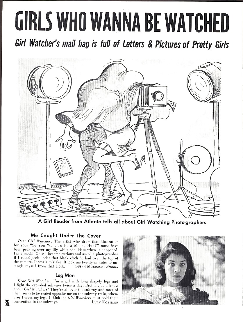 Vintage Magazines The Girl Watcher - 1959 June #2141153