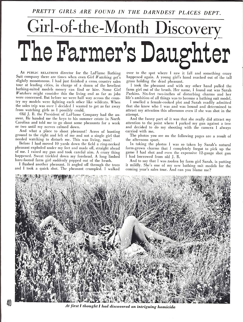 Vintage Magazines The Girl Watcher - 1959 June #2141224