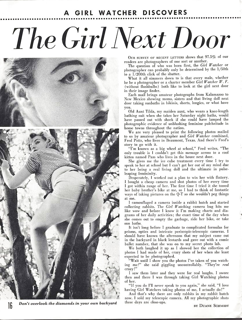 Vintage Magazines The Girl Watcher - 1959 June #2141409