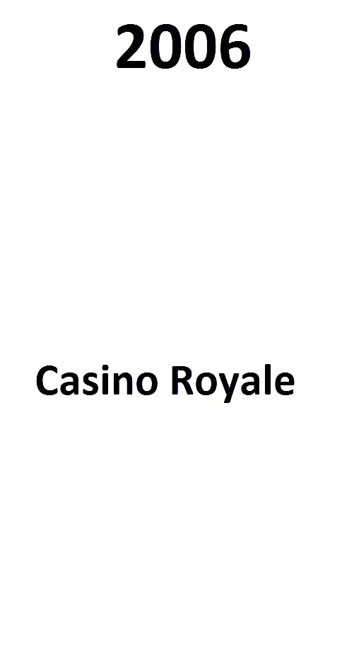 A-zs 1962-2012 Der Bindung Mädchen Casino Royale 2006 #21408330