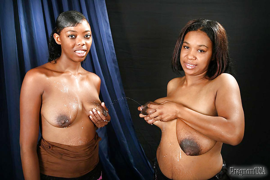 Sexy Pregnant Black Woman #16463659