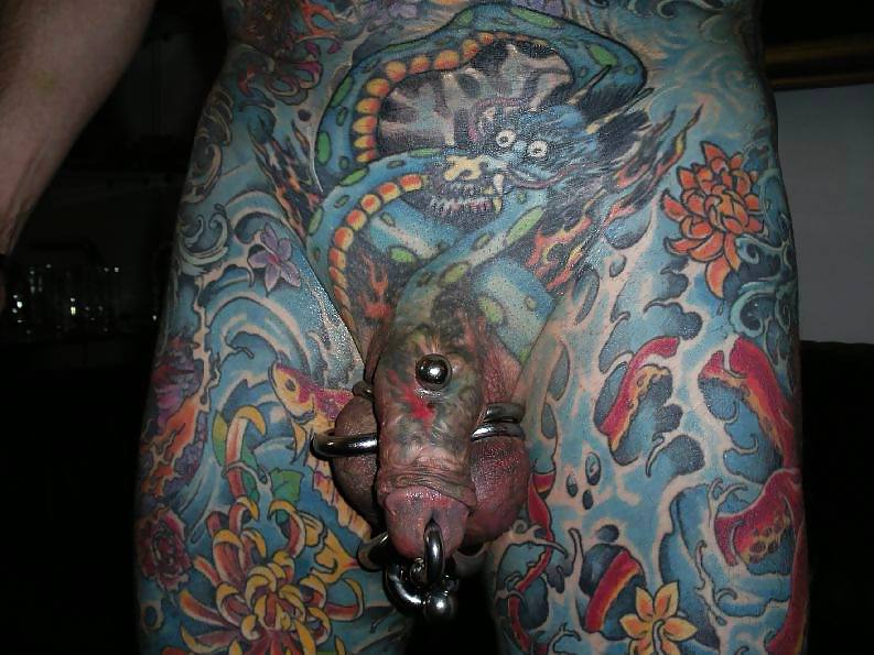 Tattooed and pierced dicks #3081595